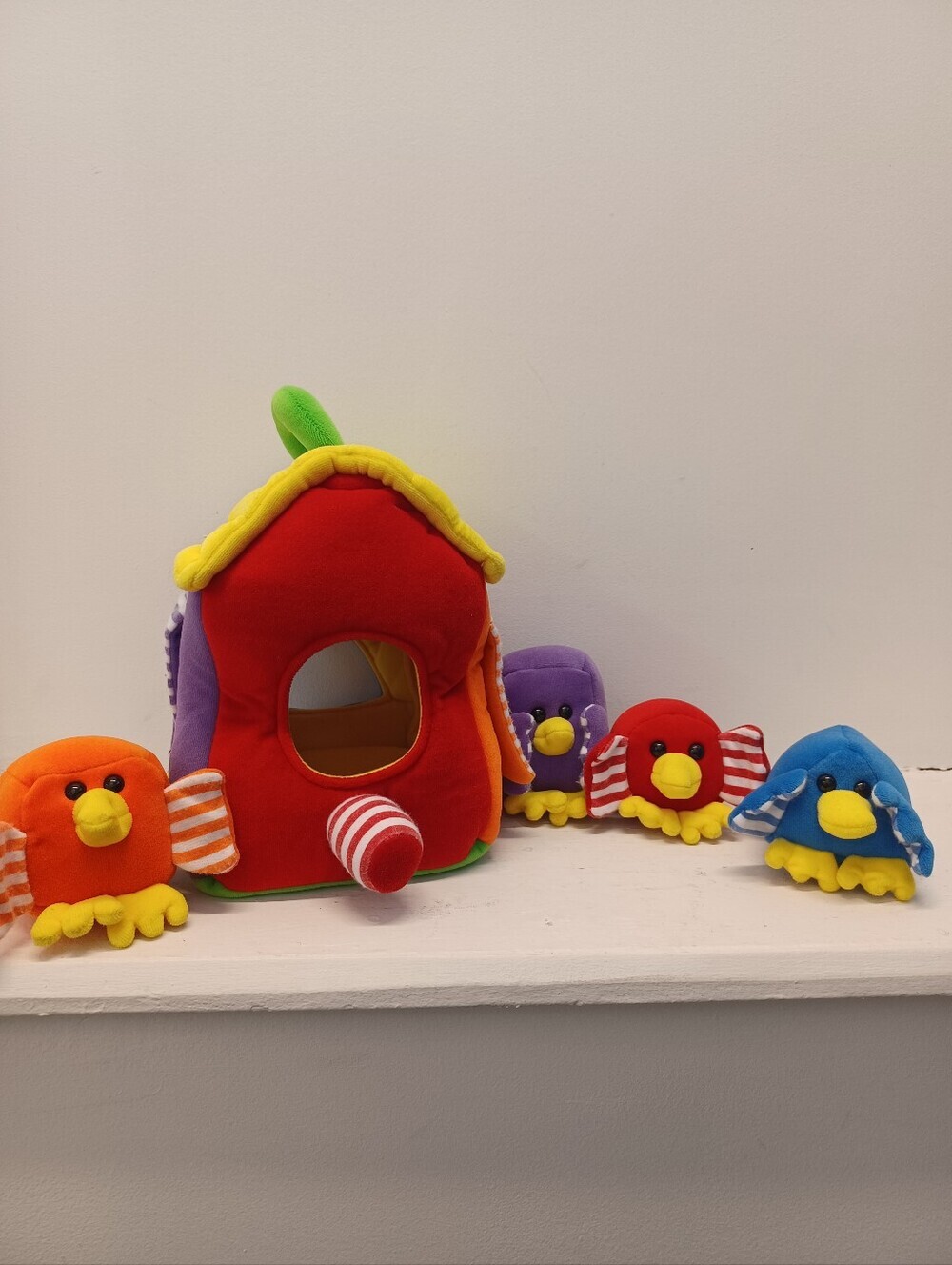 Melissa And Doug Bird House Shape Sorter Sensory Nesting Toy Set - Picture 8 of 10
